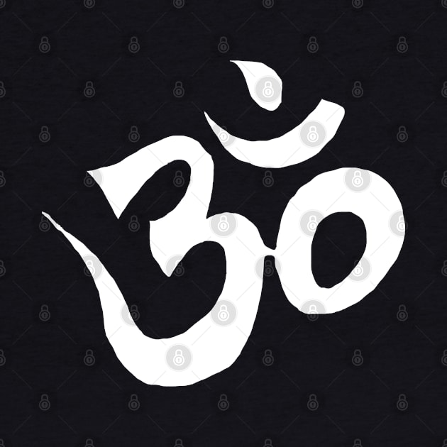 Spiritualily Sacred Sanskrit Om Symbol by PlanetMonkey